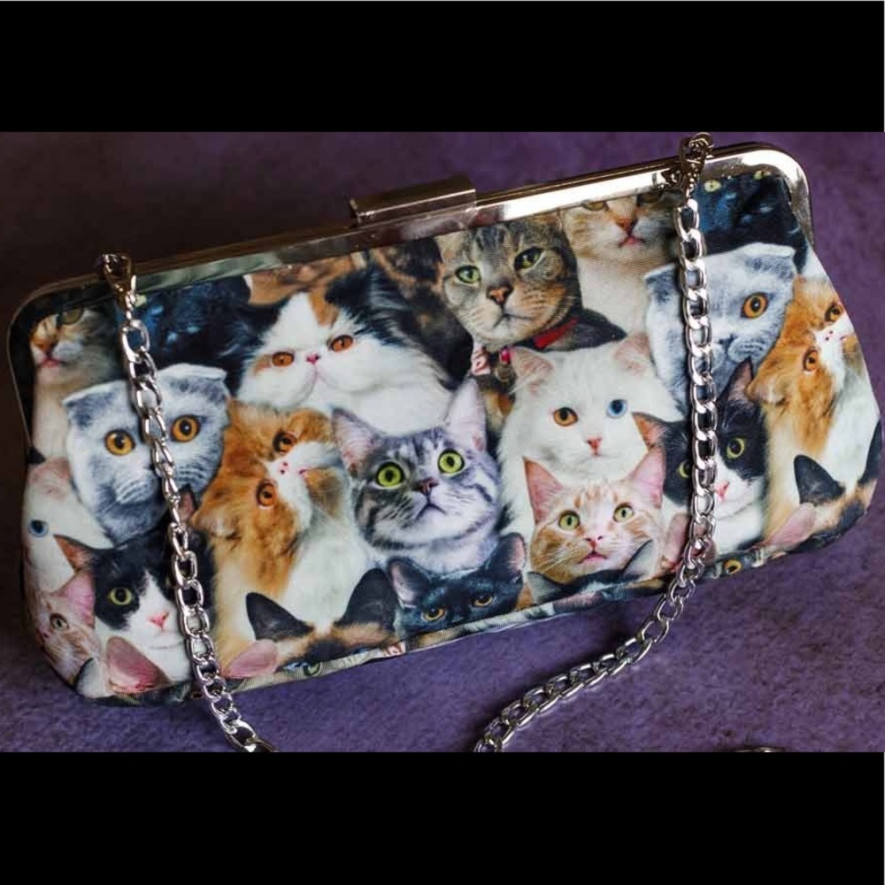 Cat Collage Purse 🐈